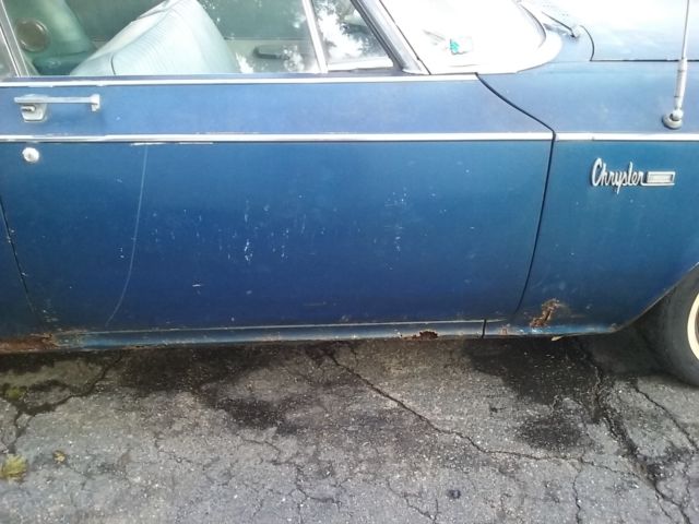 1963 Blue Chrysler Other Convertible