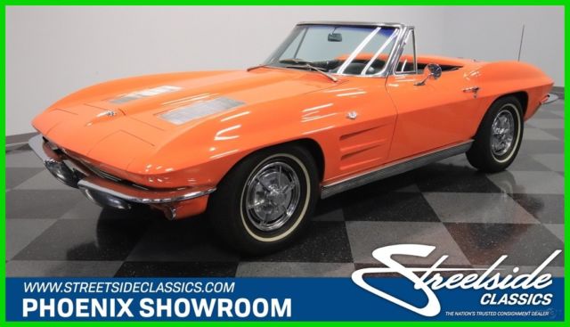 1963 Orange Chevrolet Corvette
