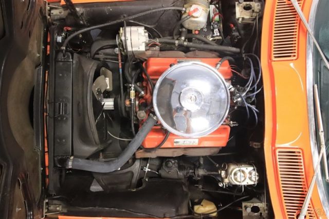 1963 Orange Chevrolet Corvette
