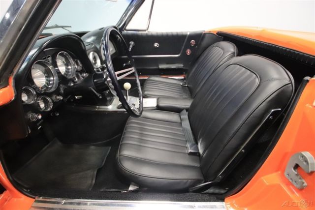 1963 Orange Chevrolet Corvette