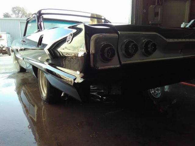 1963 Black Chevrolet IMPALA SS 409 Convertible