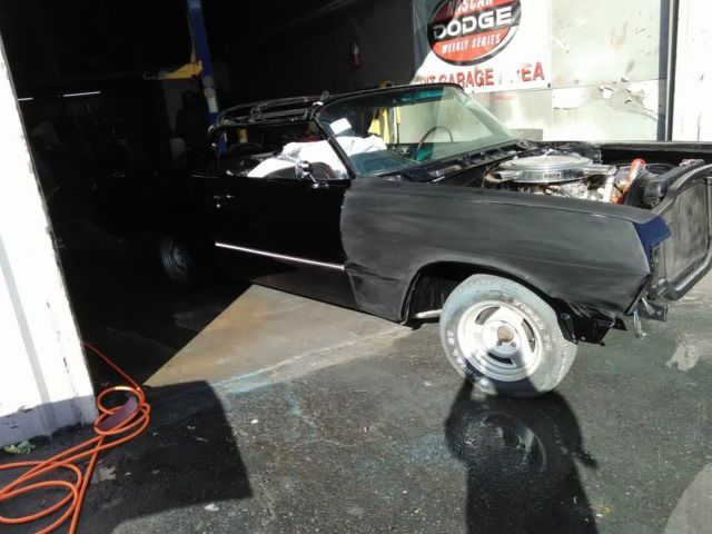 1963 Black Chevrolet IMPALA SS 409 Convertible