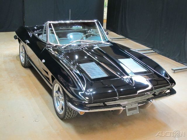 1963 Orange Chevrolet Corvette