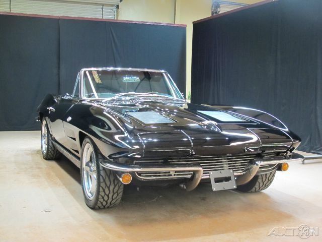 1963 Orange Chevrolet Corvette