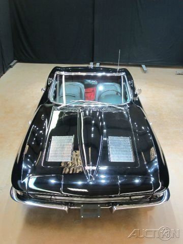 1963 Orange Chevrolet Corvette