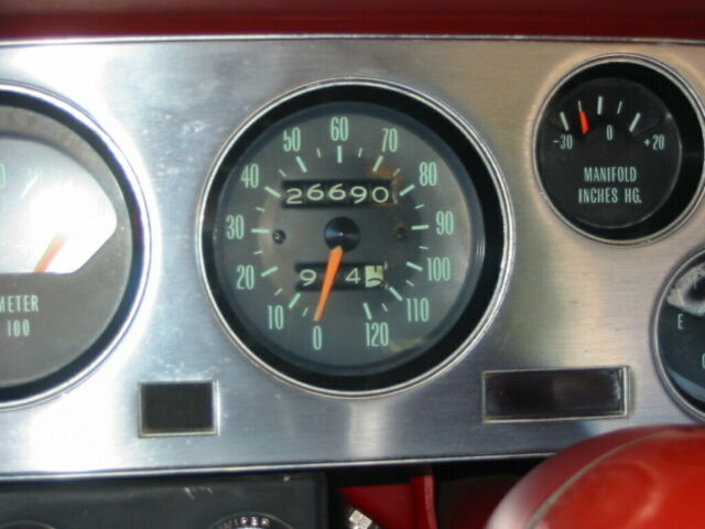 1963 Red Chevrolet Corvair Coupe