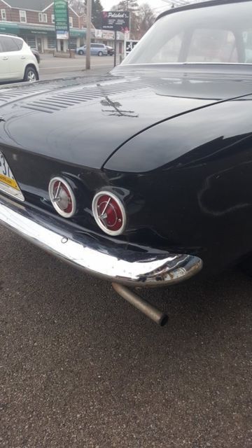 1963 Black Chevrolet Corvair Coupe