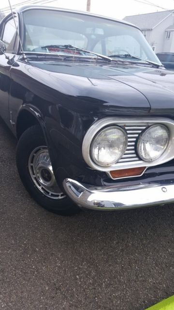 1963 Black Chevrolet Corvair Coupe