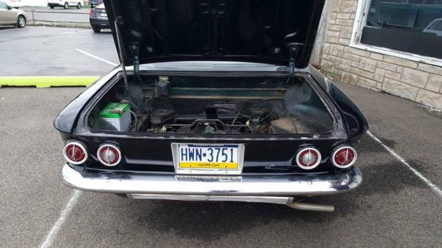 1963 Black Chevrolet Corvair Coupe