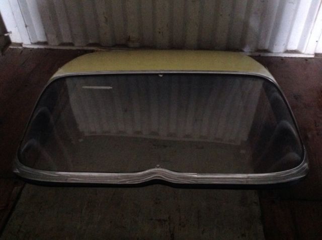 1963 Yellow Chevrolet Corvette Convertible