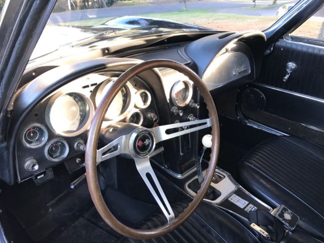 1963 Blue Chevrolet Corvette Convertible