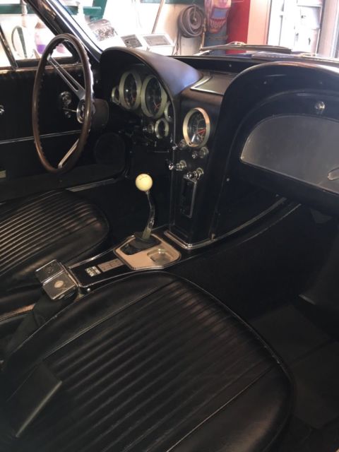 1963 Blue Chevrolet Corvette Convertible