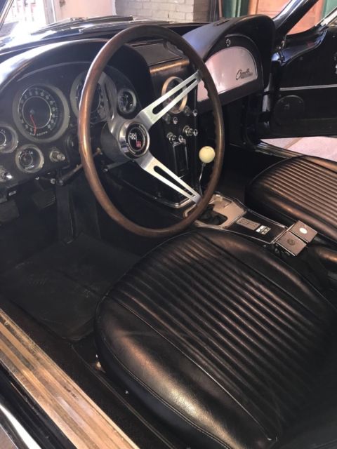 1963 Blue Chevrolet Corvette Convertible