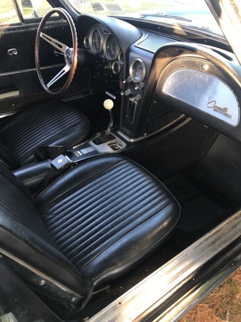 1963 Blue Chevrolet Corvette Convertible