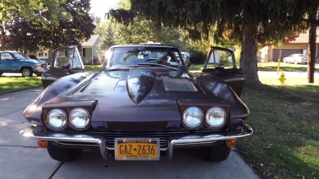 1963 Brown Chevrolet Corvette Coupe