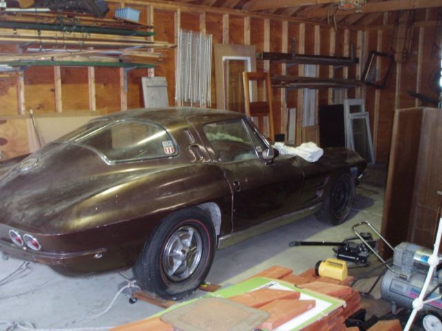 1963 Brown Chevrolet Corvette Coupe
