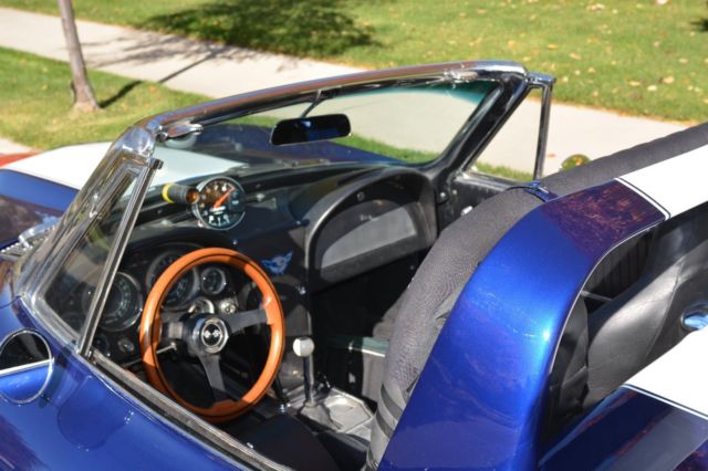 1963 Blue Chevrolet Corvette Convertible