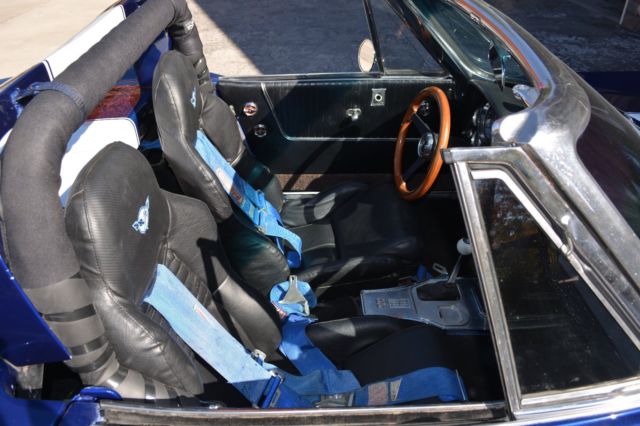 1963 Blue Chevrolet Corvette Convertible