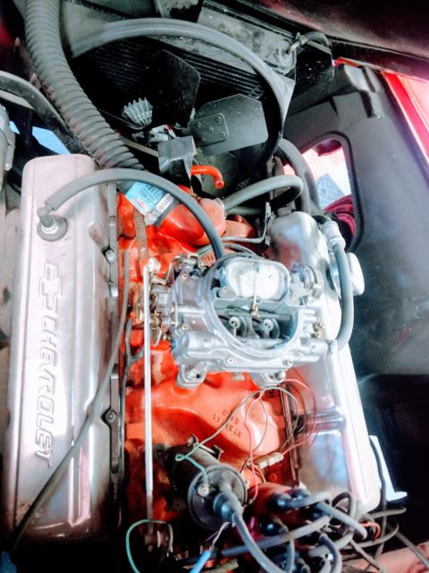 1963 Red Chevrolet Corvette Convertible