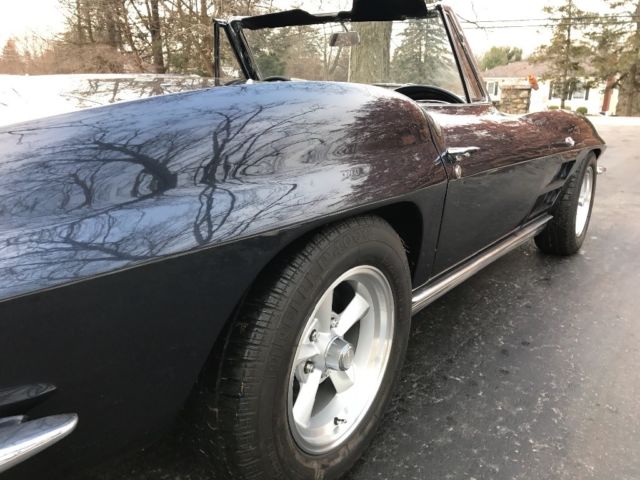 1963 Daytona Blue Chevrolet Corvette Convertible