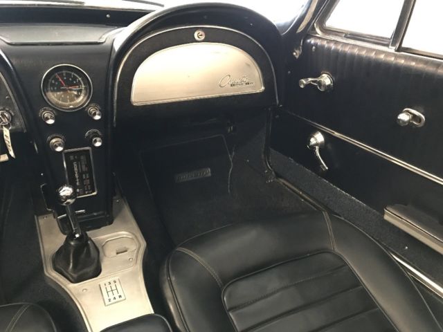 1963 Daytona Blue Chevrolet Corvette Convertible