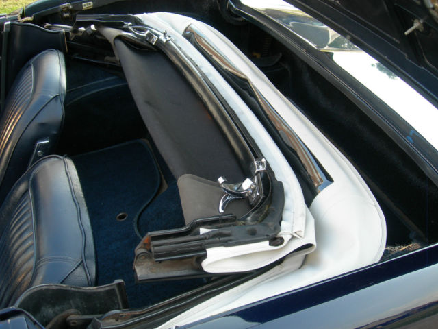 1963 Daytona Blue Chevrolet Corvette Convertible