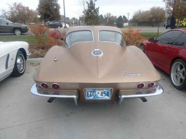 1963 Gold Chevrolet Corvette Coupe