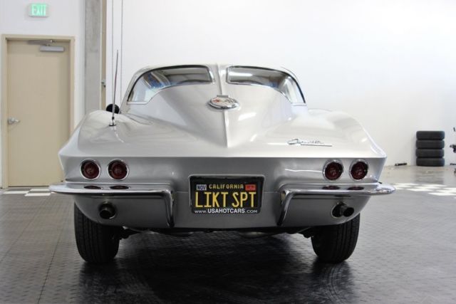 1963 Silver Chevrolet Corvette Coupe
