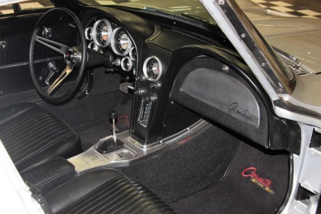 1963 Silver Chevrolet Corvette Coupe