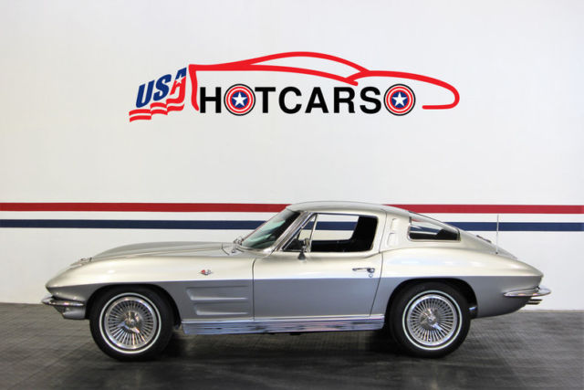 1963 Silver Chevrolet Corvette Coupe