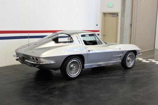 1963 Silver Chevrolet Corvette Coupe