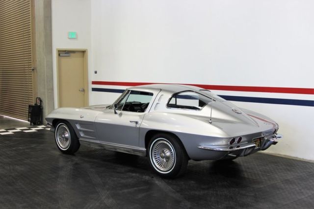 1963 Silver Chevrolet Corvette Coupe