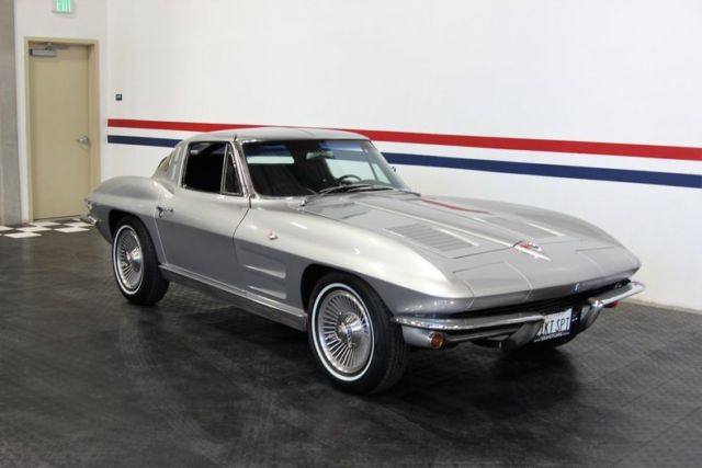 1963 Silver Chevrolet Corvette Coupe