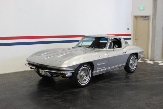 1963 Silver Chevrolet Corvette Coupe
