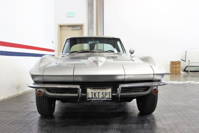 1963 Silver Chevrolet Corvette Coupe