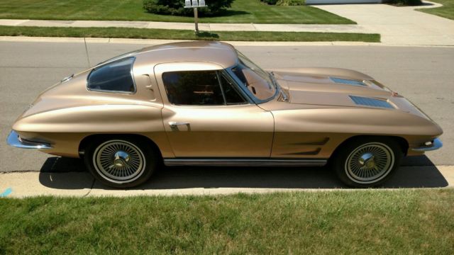 1963 Saddle tan Chevrolet Corvette Coupe