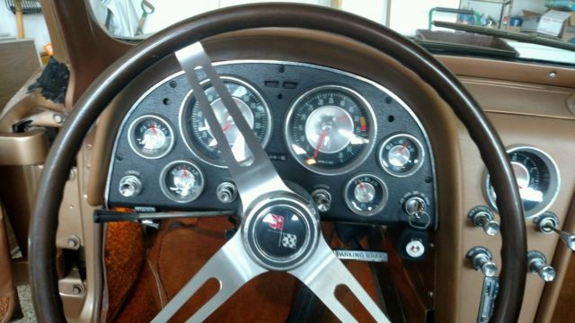 1963 Saddle tan Chevrolet Corvette Coupe
