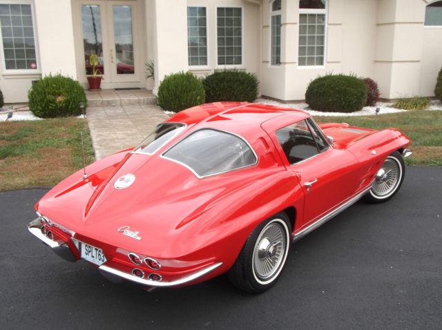 1963 Red Chevrolet Corvette Coupe