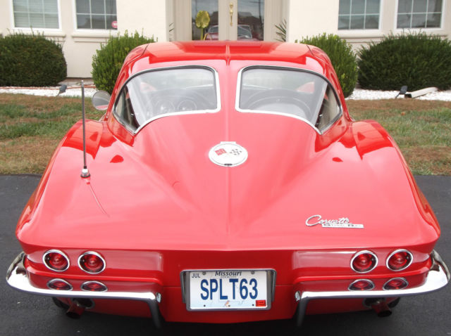 1963 Red Chevrolet Corvette Coupe