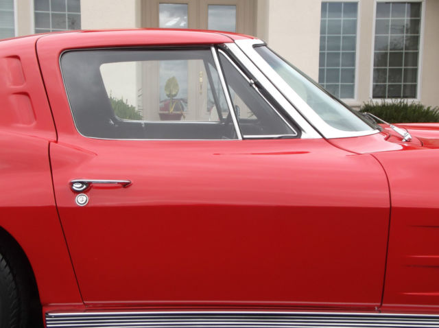 1963 Red Chevrolet Corvette Coupe