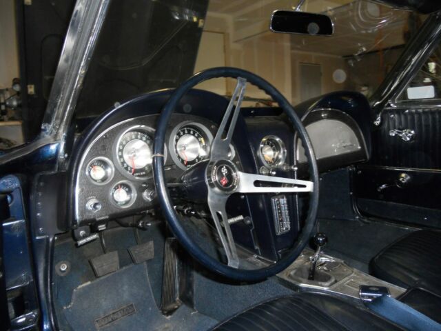 1963 Daytona Blue Chevrolet Corvette Convertible