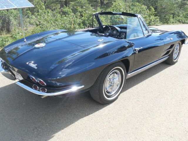 1963 Daytona Blue Chevrolet Corvette Convertible