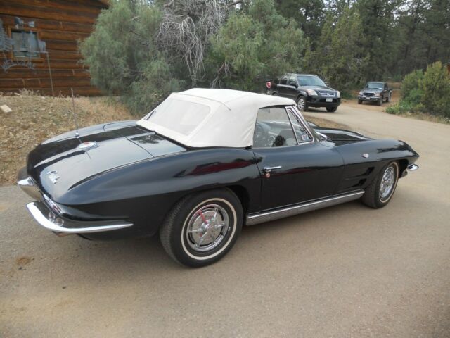 1963 Daytona Blue Chevrolet Corvette Convertible