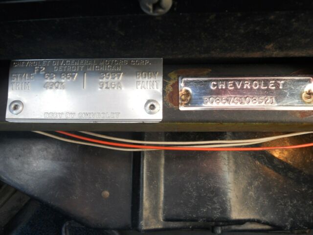 1963 Daytona Blue Chevrolet Corvette Convertible