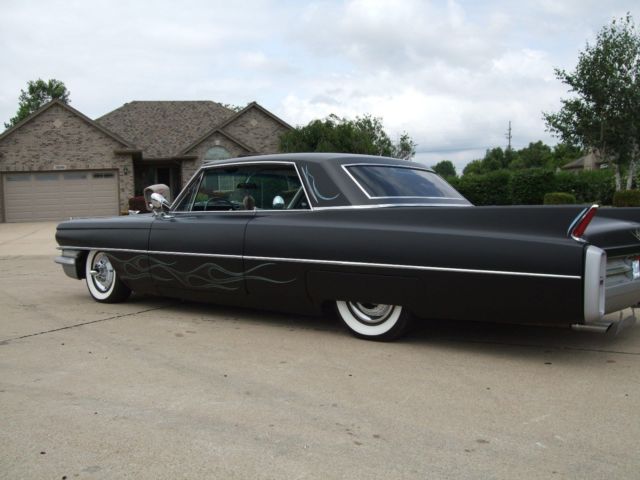 1963 HOT ROD BLACK Cadillac DeVille