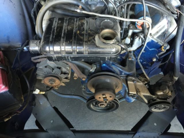 1963 Blue Ford Thunderbird Convertible