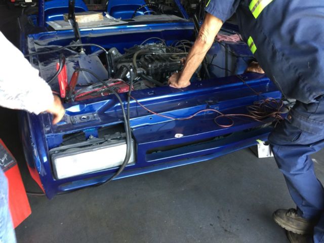 1963 Blue Ford Thunderbird Convertible