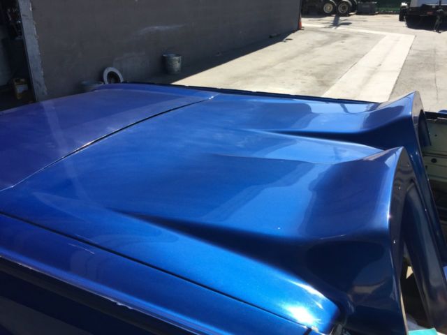 1963 Blue Ford Thunderbird Convertible