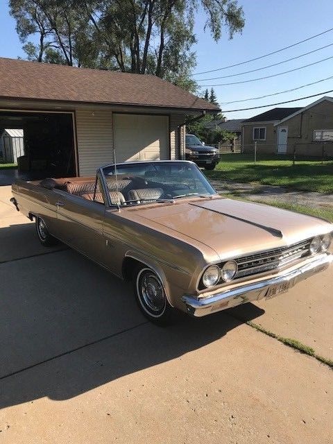 1963 Brown Oldsmobile Cutlass Convertible