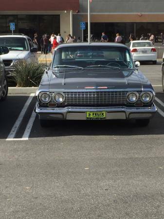 1963 Gray Chevrolet Impala Sport Coupe